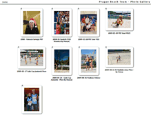 Tablet Screenshot of gallery.praguebeachteam.cz